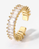 Wholesale Zircon Ring Opening Adjustable Vintage Finger Ring