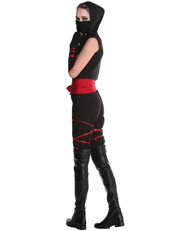 Ladies Role Play Female Naruto Female Samurai Halloween Costumes Ninja Stage Game Uniforms