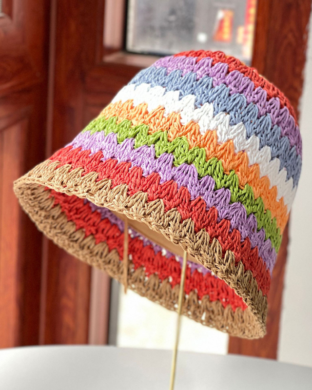 Ins Style Vacation Hot Beach Hat Bucket Hat Fisherman Hat