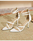 8CM High Heel Women Sandals Shoes