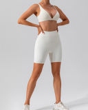 Women New High Elastic Yoga Sports Shorts S-XL