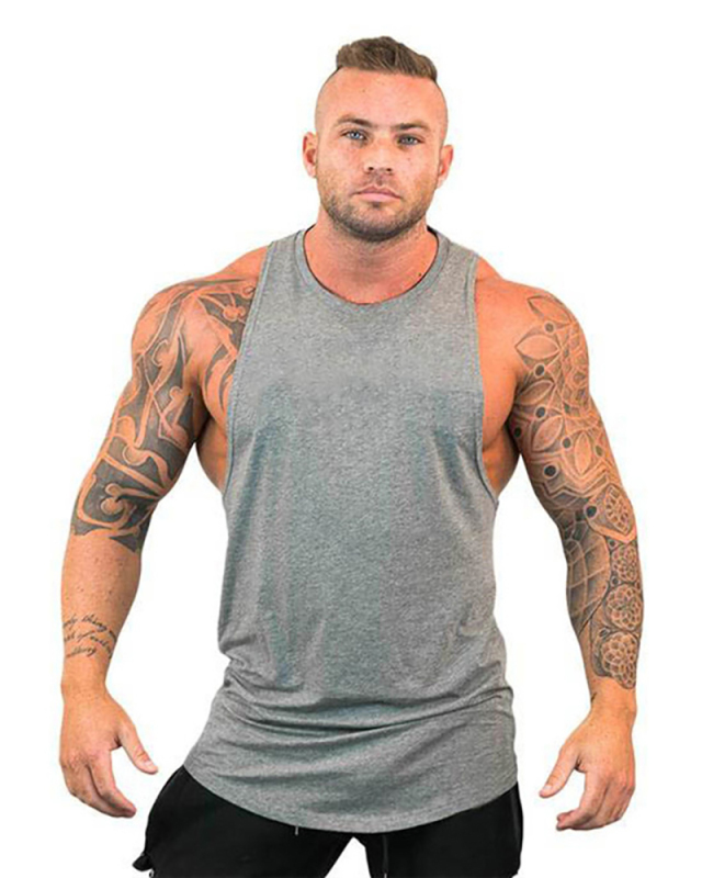 Strong Men's Sleeveless T-shirt Sports Fitness GYM Vest M-3XL