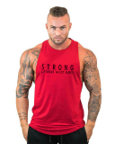 Strong Men's Sleeveless T-shirt Sports Fitness GYM Vest M-3XL