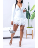 Long Sleeve Women Autumn Fashion Casual Dress S-XXL