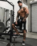 Hot Selling Fitness Men's Shorts Sports Midi Shorts Mesh Breathable Quick Dry Basketball Running Training Shorts Black M-2XL