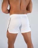 Summer New Solid Color Plain Men's Mesh Quickly Dry Active Shorts Running Sports Casual Basketball Shorts White Gray Black Blue M-2XL