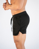 Summer New Solid Color Plain Men's Mesh Quickly Dry Active Shorts Running Sports Casual Basketball Shorts White Gray Black Blue M-2XL