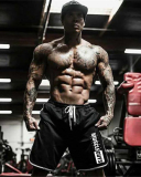 Hot Selling Fitness Men's Shorts Sports Midi Shorts Mesh Breathable Quick Dry Basketball Running Training Shorts Black M-2XL