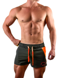 GYM Fitness Men's Summer Thin Sports Shorts Red Green Black Blue M-2XL