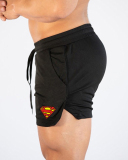 Super Mesh Quick Dry Fitness Beach Men's Shorts White Gray Black Blue M-2XL