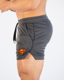 Super Mesh Quick Dry Fitness Beach Men's Shorts White Gray Black Blue M-2XL