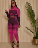 Casual Women Wholesale New Sporty Two Piece Pant Set S-XXL