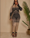 Casual Women Wholesale New Sporty Two Piece Pant Set S-XXL