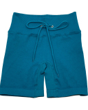 Woman Seamless Classy Knit Sports Shorts S-L