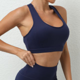 Women Hot Sale Back Criss Cross Running Yoga Sports Bra S-L