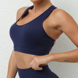 Women Hot Sale Back Criss Cross Running Yoga Sports Bra S-L