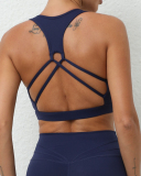 Women Hot Sale Back Criss Cross Running Yoga Sports Bra S-L