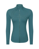 Autumn Winter New Slim Long Sleeve Zipper Outdoor Running Sports Coat 2-12