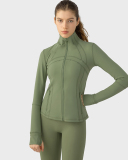 Autumn Winter New Slim Long Sleeve Zipper Outdoor Running Sports Coat 2-12