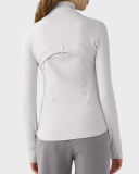 Autumn Winter New Slim Long Sleeve Zipper Outdoor Running Sports Coat 2-12