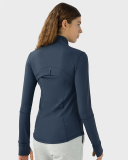 Autumn Winter New Slim Long Sleeve Zipper Outdoor Running Sports Coat 2-12