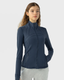 Autumn Winter New Slim Long Sleeve Zipper Outdoor Running Sports Coat 2-12