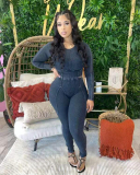 Long Sleeve Women Winter Two Piece Pant Set XS-XL