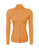 Autumn Winter New Slim Long Sleeve Zipper Outdoor Running Sports Coat 2-12