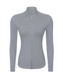 Autumn Winter New Slim Long Sleeve Zipper Outdoor Running Sports Coat 2-12