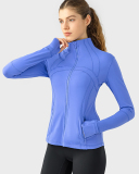 Autumn Winter New Slim Long Sleeve Zipper Outdoor Running Sports Coat 2-12