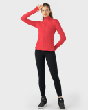 Hot Sale Lulu Feeling Autumn Slim Long Sleeve Outdoor Running Coat 2-12
