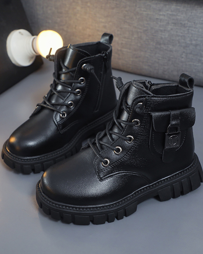 Girls Fashion PU Boots