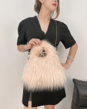 Cute Fur Girl Fashion Purse