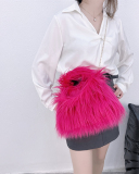 Cute Fur Girl Fashion Purse