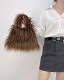 Cute Fur Girl Fashion Purse