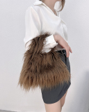 Cute Fur Girl Fashion Purse
