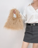Cute Fur Girl Fashion Purse
