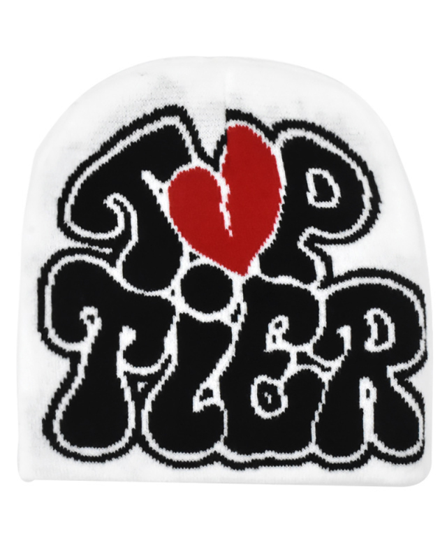 Hip-Hop Style Street Exaggerated Knit Cap Letters Jacquard Fashion Warm Hat
