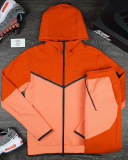 Men's Long Sleeve Colorblock Fashion Two Piece Sports Pants Sets
