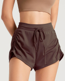Ruched Running Women Sporty Shorts S-XL