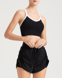 Ruched Running Women Sporty Shorts S-XL