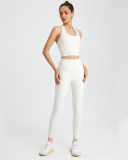 Woman Halter Neck Back Criss Yoga Sports Vest S-XL