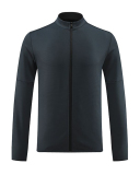 Fall & Winter Men's Long Sleeve Quick Dry Running Zipper Coat M-3XL