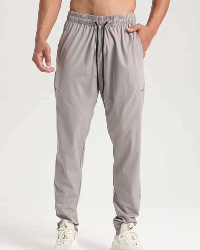 Solid Color Outdoor Running Fitness Training Pants M-3XL