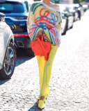 Colorful Knitted Women Sweater Tops S-L