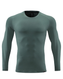 Sports Long Sleeve Crew Neck Men's Autumn Running Top M-3XL
