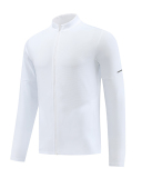Fall & Winter Men's Long Sleeve Quick Dry Running Zipper Coat M-3XL