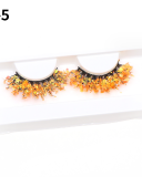 Colorful Luminous 3D False Eyelashes