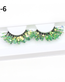 Colorful Luminous 3D False Eyelashes