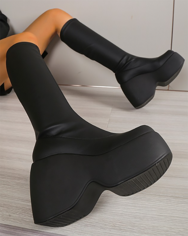 Black Winter Women Fashion Boots